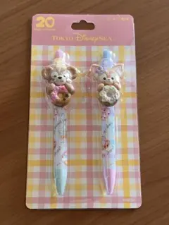 ディズニー　ディズニーシー　ダッフィー　リーナベル　ボールペン
