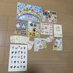 【当時物】平成女児・平成レトロ　ステッカーまとめ売り