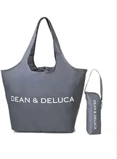 GLOW 付録　DEAN&DELUCAレジカゴバッグ＆ペットボトルケースグレー