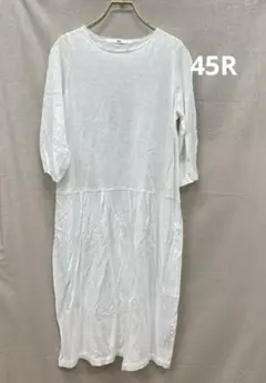 K181◯ 45R 45rpm 七分丈 ワンピース レディース 0のサムネイル