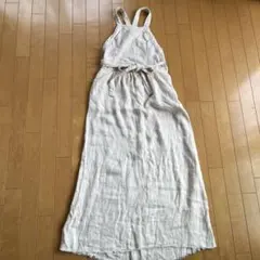 archi アーキ　アイボリー マキシ丈サロペット　sのサムネイル