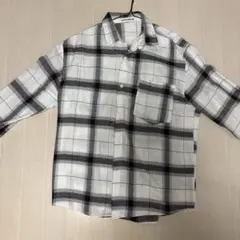 WARAIJOGO オンブレチェックシャツ