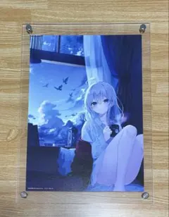 魔女の旅々 複製原画 アニメアート イラスト 魔女の旅々_描き下ろし複製原画(イレイナ/夜桜) | 公式グッズ