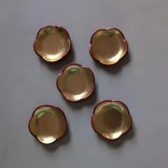花びら型の箸置き 5個セット 金沢工芸品