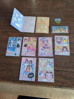 コリスガム シールセット（プリキュア、すみっコぐらし） 合計8枚入りおまけつき