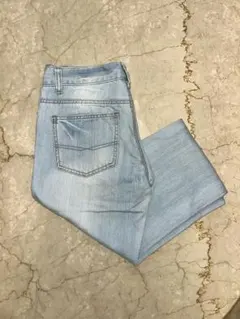 ライトブルーデニムパンツ ウエスト64cm