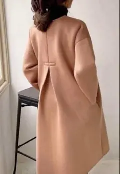 春コート袖パールボンディングコート