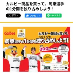 カルビーホークスキャンペーン