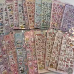 【新品】ボンボンドロップ　ぷっくり　立体シール　おしりぷにぷに　スクイーズ