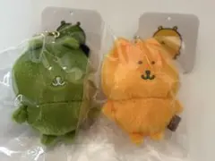 ナガノキャラクターズ カラーなナガノのくま 抹茶とイエロー　2個セット