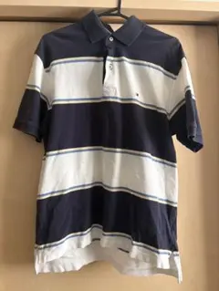 値下げ可能 TOMMY HILFIGER ポロシャツ 半袖 ストライプ