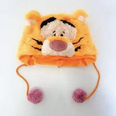 美品 ティガーファンキャップ58cm ディズニー 被り物 帽子 ディズニー