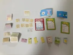 シルバニアファミリー　小物セット51 紙類