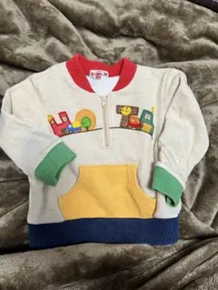 Hot Biscuit 80 トレイン刺繍トレーナー