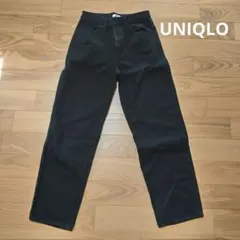 UNIQLO ブラック デニム ウエスト66cm