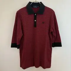 美品！ フレッドペリー　ポロシャツ　五部袖 5部袖　M