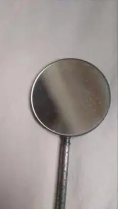 手鏡 ラウンド型 シルバーカラー