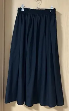 GU ロングスカート レディースＬ　黒