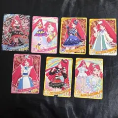 ひみつのアイプリ ダークカルテットスターバズリウムレッド ダークサクラ