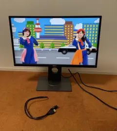 モニター DELL FullHD IPS スリムベゼル 高さ調整 HDMI搭載