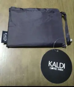 の*す様 カルディ　オリジナルエコバッグ　◯ブラック