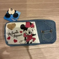 Disney Minnie Mouse デニムペンケースのサムネイル