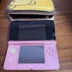 ピンク ニンテンドー3DS ケース付きカセット5個付き