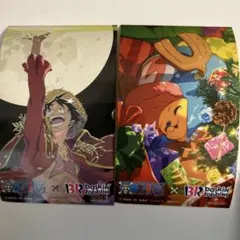 チョッパー ルフィ ワンピース サーティワン 31 オリジナル 限定 ステッカー