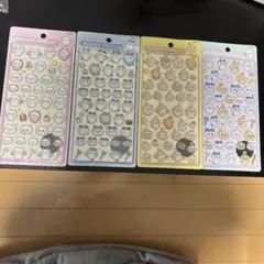 新品未開封国内正規品ボンボンドロップシールちいかわ第一弾全４種コンプリートセット