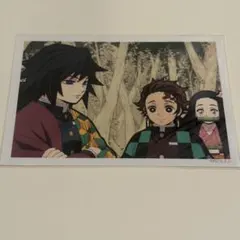 鬼滅の刃 ランダムブロマイド 初期版 冨岡義勇 炭治郎 禰豆子