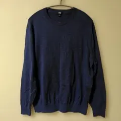 【美品】ユニクロ　長袖ニット　Lサイズ