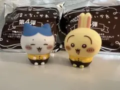 ちいかわ ココス 第4弾ソフビ人形 ハチワレ、うさぎ