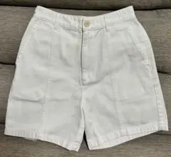 Ray BEAMS ハーフパンツ 白
