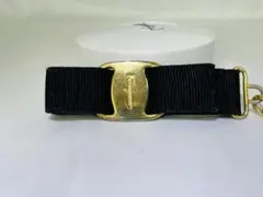 【F7】Salvatore Ferragamo ヴァラ キーホルダー リボンキーのサムネイル