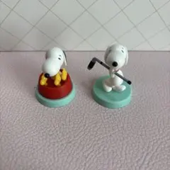 スヌーピー フィギュアセット 2体