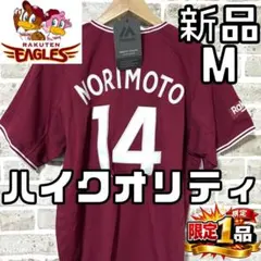 【早い者勝ち✨】新品 楽天イーグルス 則本 ビジター ハイクオリティユニフォームのサムネイル
