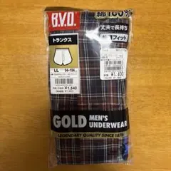 B.V.D. GOLD メンズ トランクス LLサイズ