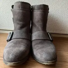 ★セール！　ナインウエスト　スエード ショートブーツ　23.5cm