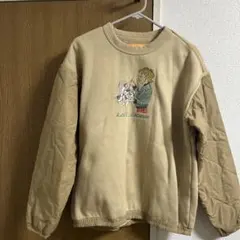 Left Alone ベージュ スウェット S