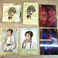 極楽湯　傭兵　第五人格　チェキ風カード缶バッジ　ミニブロマイド