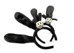 Disney カチューシャ　オズワルド　2個セット　BLACK