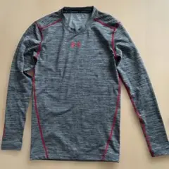 Under Armour 長袖シャツ MD グレー/レッド