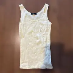 COMME CA ISM イエロー タンクトップ Mのサムネイル