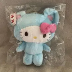 セブンイレブン限定　ハローキティ 干支マスコット　子(ねずみ) ぬいぐるみ　②
