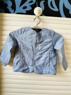 ライトブルー キルティングアウター