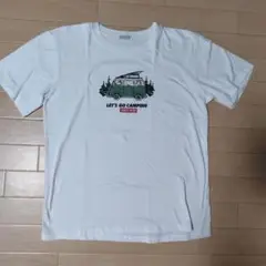 スヌーピー　プリント　Tシャツ L 　白　ピーナッツ