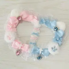 トレカケース♡硬質ケース♡レースデコ♡b8♡双子♡ペア♡ピンク♡水水色♡猫♡肉球