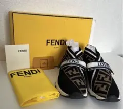 フェンディ ズッカ ファブリック スニーカー メッシュ