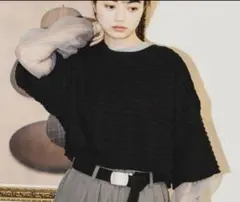 niko and …Lサイズ フリフリルーズ半袖プルオーバー