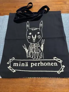 ミナペルホネン トートバッグ 小 palmier フロッキープリント - メルカリ